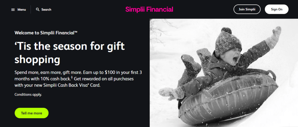 Simplii Financial GICs