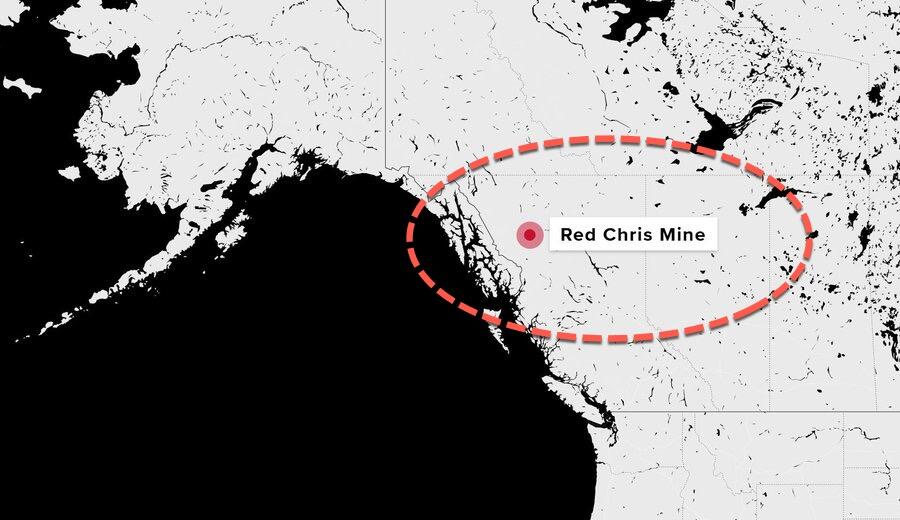 Three miners have been trapped 500 meters underground at Newmont Corp.'s mine in British Columbia since Tuesday